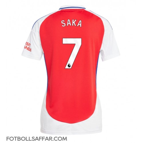 Arsenal Bukayo Saka #7 Hemmatröja Dam 2024-25 Kortärmad